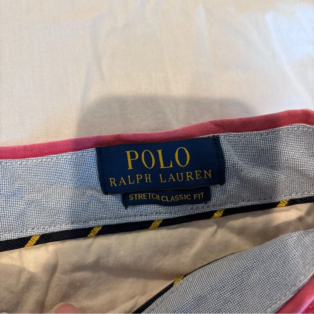 Polo by Ralph Lauren Salmon Pink chino‎ Stretch Shorts